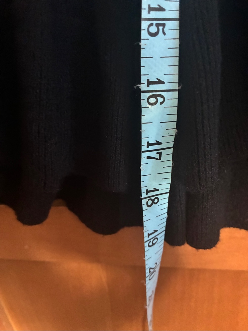Sweet Rain Black Lace Ruffle Ribbed Button-Up Top #85 - Picture 3 of 4